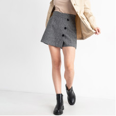 1525-62 сірі шорти-спідниця жіночі (2 од. розмір: S. S)