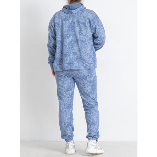 0547-42 блакитний жіночий спортивний костюм (5'TH AVENUE, турецька двонитка, 4 од. розміри норма: 42. 44. 46. 48)