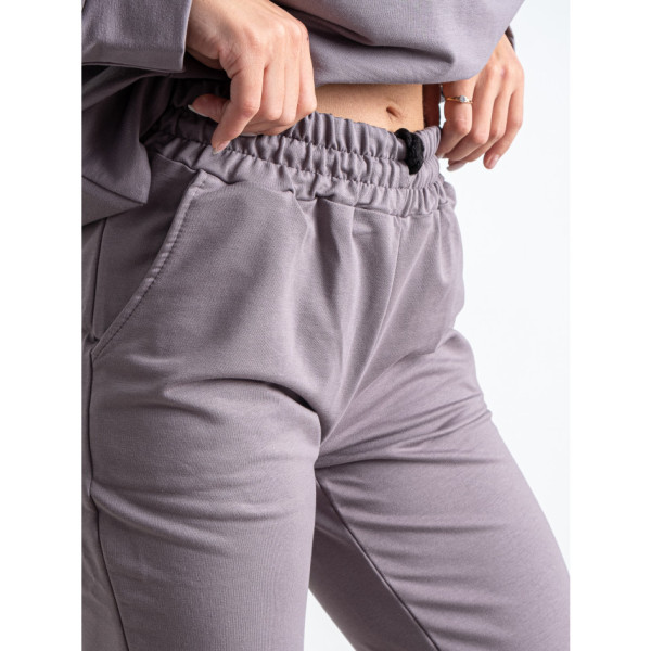 5301-60 сірий жіночий спортивний костюм (5'TH AVENUE, турецька двонитка, 4 од. розміри норма: 42. 44. 46. 48)