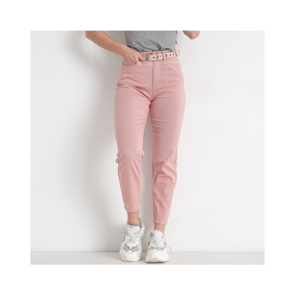 0663-7 пудровий жіночий мом (VANVER, стрейчевий, 6 од. розміри норма: 25. 26. 27. 28. 29. 30)