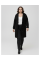 0559-1 чорний жіночий кардиган (вовна альпаки, з капюшоном, 1 од. універсальний розмір батал: 56-60)