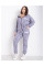 5481-60 світло-сірий жіночий спортивний костюм (5'TH AVENUE, турецька двонитка, з гумкою на штанах, 4 од. розміри напівбатал: 50. 52. 54. 56)