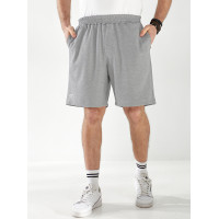 15500-62 світло-сірі чоловічі шорти (SARA, турецький трикотаж, повномірні, 6 од. розміри напівбатал: 48. 50. 52. 54. 56. 58)