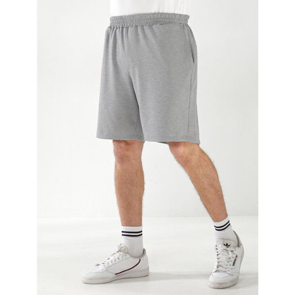 15500-62 світло-сірі чоловічі шорти (SARA, турецький трикотаж, повномірні, 6 од. розміри напівбатал: 48. 50. 52. 54. 56. 58)