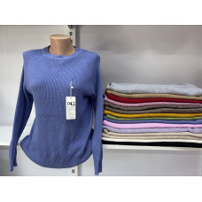 0042 * мікс квітів жіночий светр (15 од., розміри батал: 56) видача наступного дня