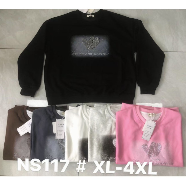 0117# вибір кольору жіночий светр (бавовна, 4 од., розміри напівбатал: 44,46,48,50) видача наступного дня