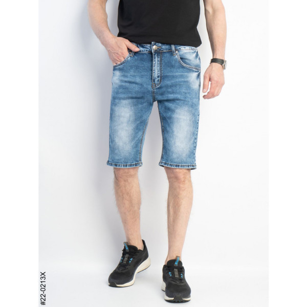 0022-0213 * блакитні чоловічі джинсові шорти (8 од. розміри норма: 29-36) видача наступного дня