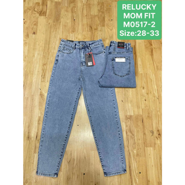 0517-2# сірі жіночі джинси mom (Relucky, 6 шт., напівбатальні розміри: 28-33) доставка наступного дня
