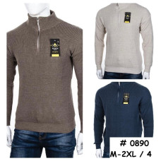 0890* вибір кольору чоловічий светр (4 од., розміри напівбатал: M-2XL) видача наступного дня