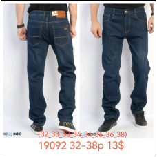 19092* сині чоловічі джинси на флісі (8 од., розміри норма: 32-38) видача наступного дня