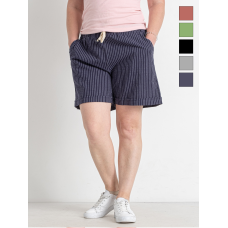 0006-99 мікс забарвлень та розмірів жіночі шорти (AOLONG, льон, 5 од. розміри повномірні, напівбатал: XL-5XL, повторюються)