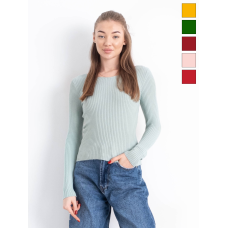 0123-99 мікс забарвлень жіночий светр (65% бавовна, 35% поліестер, 5 од. універсальний розмір норми: 44-48)