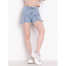 2362 блакитні жіночі джинсові шорти (X&D, стрейчові, 6 од. розміри норма: 25. 26. 27. 28. 29. 30)