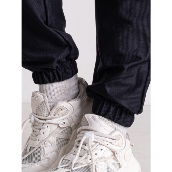 1305-2 сині жіночі спортивні штани (4 од. розміри норма: S. M. L. XL)