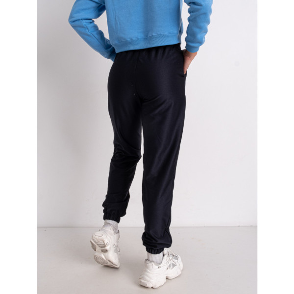 1305-2 сині жіночі спортивні штани (4 од. розміри норма: S. M. L. XL)