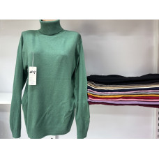 6677 * мікс квітів жіночий светр (10 од., розміри напівбатал: 52) видача наступного дня