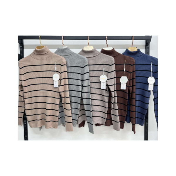 914109 * мікс квітів жіночий светр (кашемір, 20 од., розміри напівбатал: 48-50) видача наступного дня