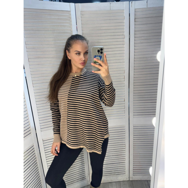 2402* мікс кольорів жіночий светр (6 од., розміри норма-напівбатал: M-XL) видача наступного дня