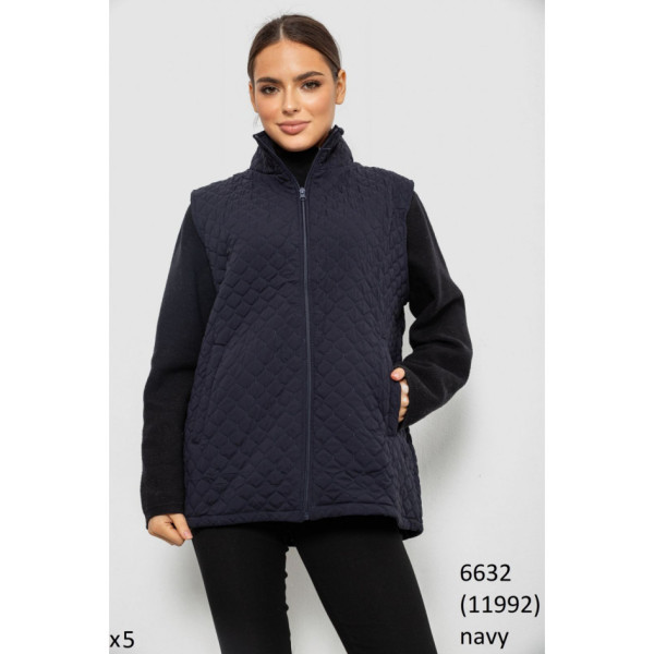6632* вибір кольору жіноча жилетка (5 од., розміри батал: 3XL-4XL-5XL-6XL-7XL) видача наступного дня