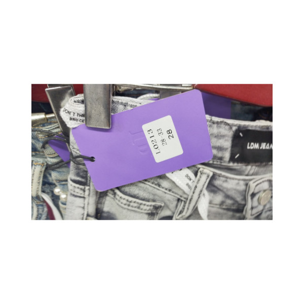 0213# сірі жіночі джинси (LDM, 6 од., розміри напівбатал: 28-33) видача наступного дня