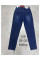 0129* синие женские джинсы на байке (New jeans, 6 ед, размеры норма: 25-30) выдача на следующий день