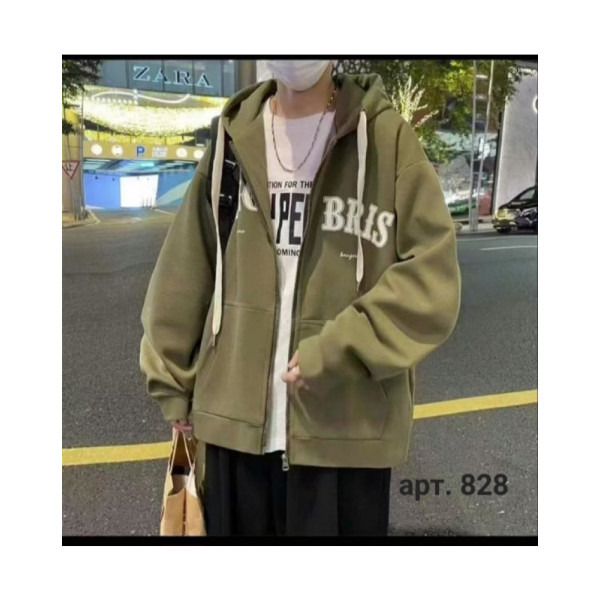 0828 вибір кольору чоловічий худи (5 од., розміри норма: M-3XL) видача наступного дня