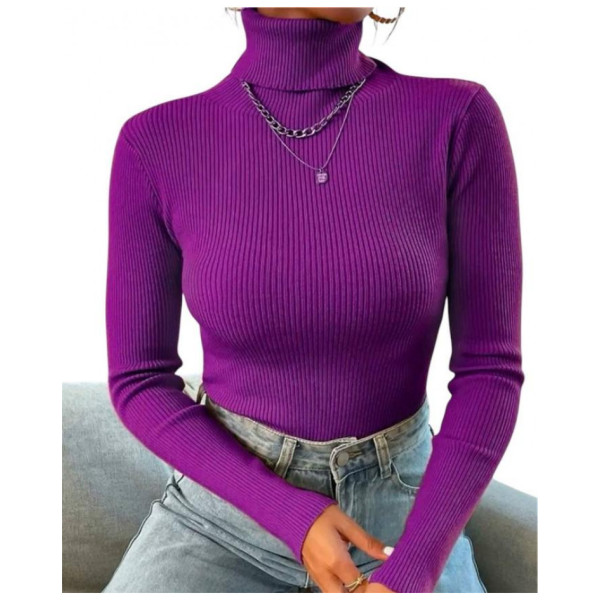 3188 * мікс кольорів жіночий гольф (тканина рубчик, 6 од. розміри норма: 44-50) видача наступного дня