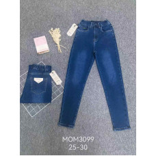 3099 # сині жіночі джинси (VINDASION, стрейчові, 6 од. розміри норма: 25. 26. 27. 28. 29. 30) видача наступного дня