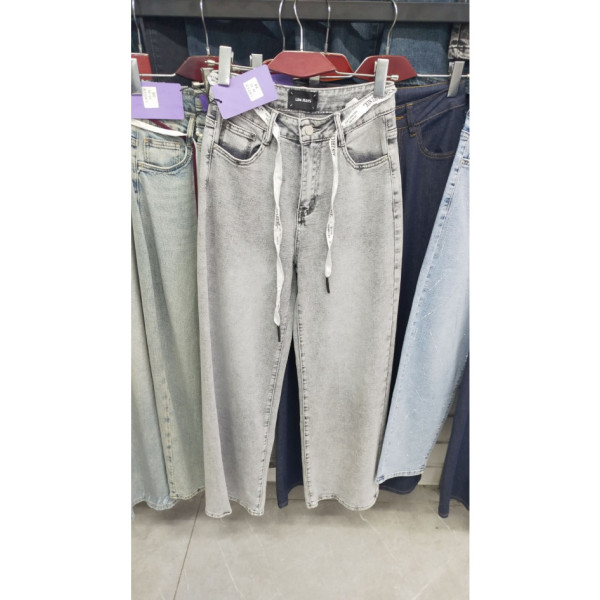 0213# сірі жіночі джинси (LDM, 6 од., розміри напівбатал: 28-33) видача наступного дня