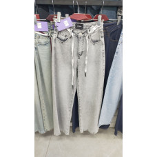 0213# сірі жіночі джинси (LDM, 6 од., розміри напівбатал: 28-33) видача наступного дня