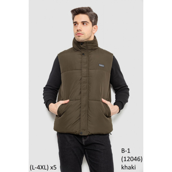 0001* вибір кольору чоловіча жилетка (5 од., розміри батал: L-4XL) видача наступного дня