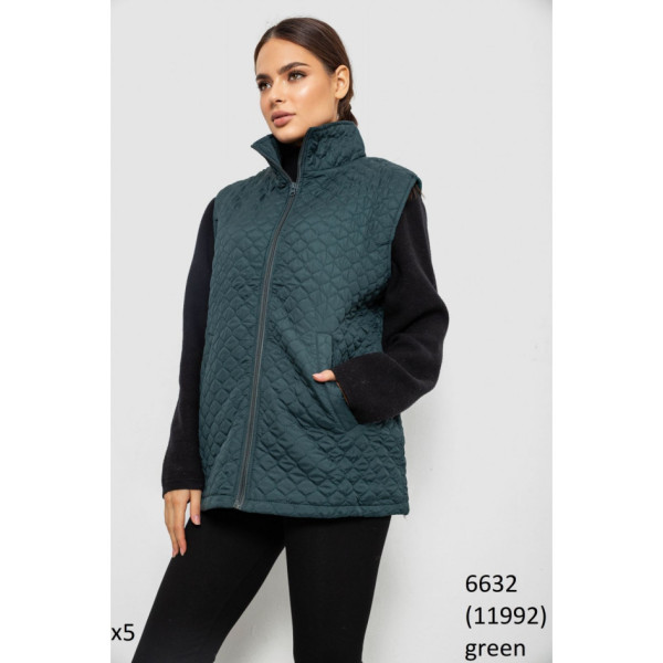 6632* вибір кольору жіноча жилетка (5 од., розміри батал: 3XL-4XL-5XL-6XL-7XL) видача наступного дня