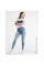 0645-4 / голубые женские джинсы (New Jeans, стрейчевые, 4ед. размеры норма: 27. 27. 28, 28) New Jeans