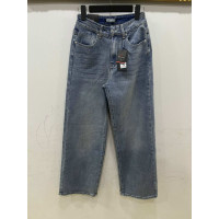 0358# синие женские джинсы (Relucky, коттон, 6 ед, размеры норма: 25-30) выдача на следующий день Relucky