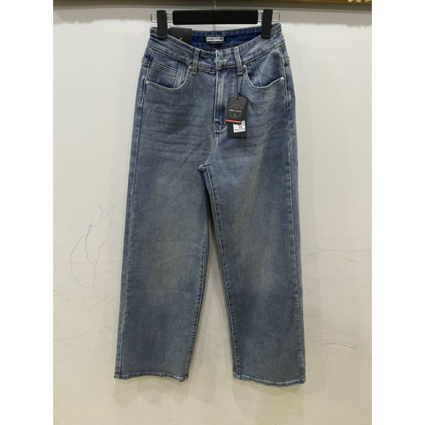 0358# синие женские джинсы (Relucky, коттон, 6 ед, размеры норма: 25-30) выдача на следующий день Relucky