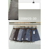 1208# выбор цвета женские джинсовые шорты (Fudeyan, 6 ед, размеры норма: 25-30) выдача на следующий день 