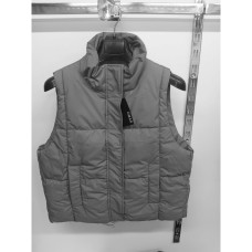 В25801-6# сіра жіноча жилетка на синтепоні (5 од, розміри норма: 42-50) видача наступного дня Жилетка