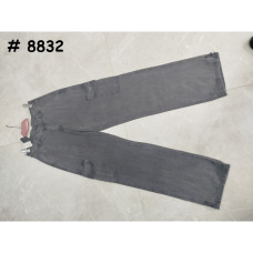 8832# сірі чоловічі джинси (стрейч-коттон, 8 од., розміри норма: 29-36) видача наступного дня Джинси