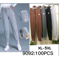 9092# выбор цвета женские спортивные штаны (двунитка, 5 ед, размеры полубатал: XL-5XL) выдача на следующий день Спортивные штаны