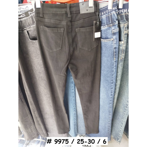 9975# черные женские джинсы скини (стрейч, 6 ед, размеры норма: 25-30) выдача на следующий день Джинсы