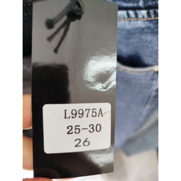 9975# черные женские джинсы скини (стрейч, 6 ед, размеры норма: 25-30) выдача на следующий день Джинсы