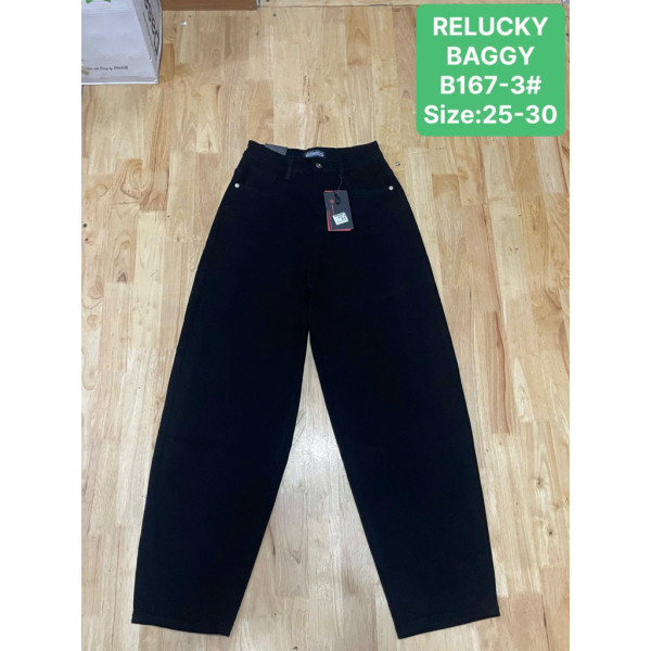 Жіночі джинси Relucky чорні (1164791)