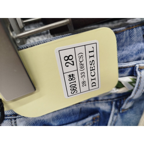 6018# голубые женские джинсовые шорты-юбка (стрейч коттон, 6 ед, размеры полубатал: 28-33) выдача на следующий день Шорты