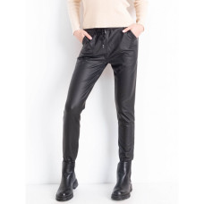 0035-6 / черные женские брюки(CLOVER, экокожа, 6 ед. размеры полубатал: XL. XL. 2XL. 2XL. 3XL. 3XL) Брюки