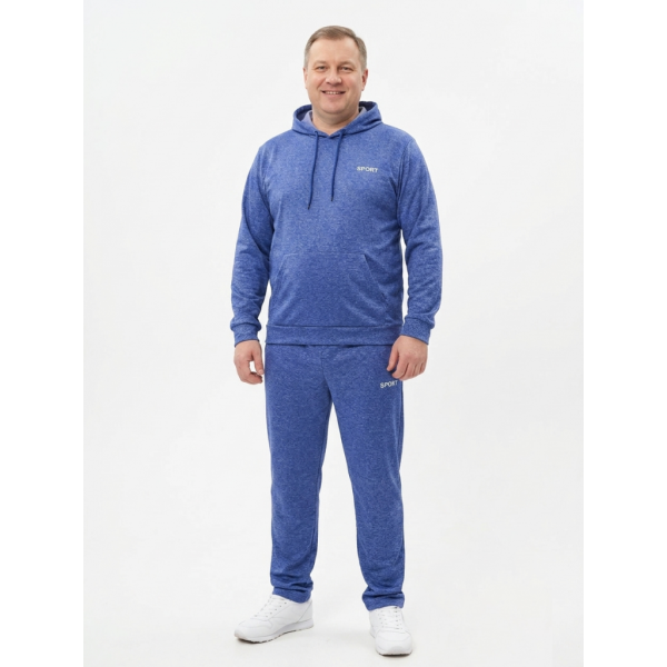 Чоловічий спортивний костюм синій (1164003)