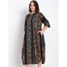 16520-71 женское платье (SARA, принт, трикотаж, 2 ед. размеры батал:54. 56) Sara