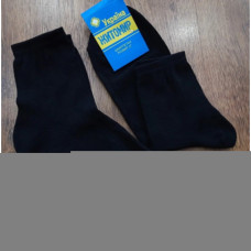 82421-27 чорні чоловічі шкарпетки (бавовна, середні, 12 од. розміри норма: 41-43) Шкарпетки