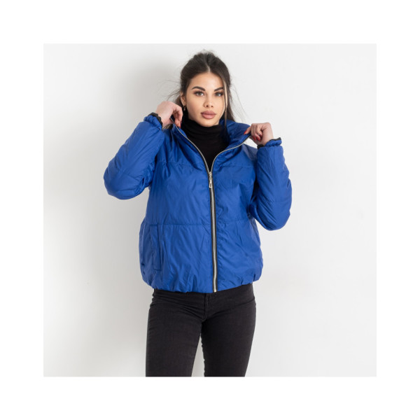 0420-22 синя жіноча куртка (5'TH AVENUE, синтепон, 3 од. розміри норма: 42. 44. 46)