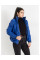 0420-22 синя жіноча куртка (5'TH AVENUE, синтепон, 3 од. розміри норма: 42. 44. 46)