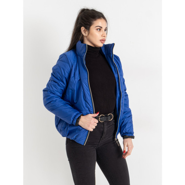 0420-22 синя жіноча куртка (5'TH AVENUE, синтепон, 3 од. розміри норма: 42. 44. 46)